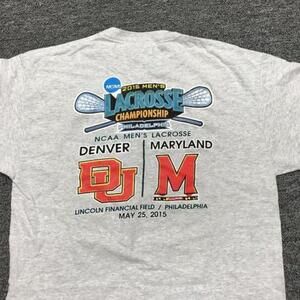 Ncaa Denver Maryland Lacrosse Final Four 2015 Grey Shirt